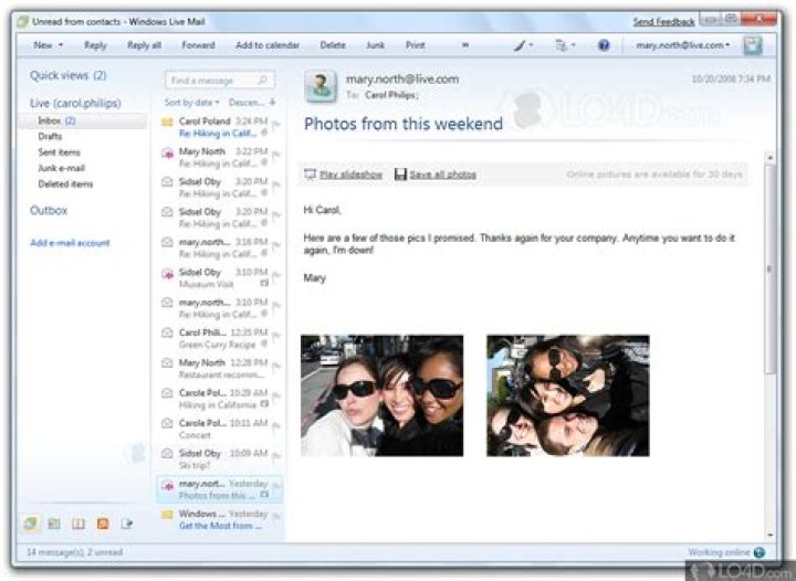 Can I download Windows Live Mail for Windows 7?