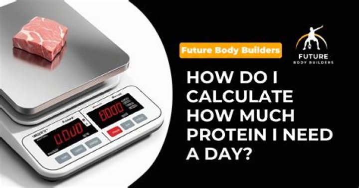 How do I calculate how much protein I need?