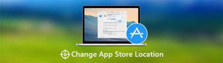 How do I change my app store location?