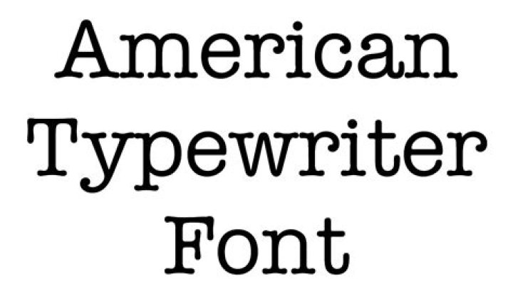 Is American Typewriter font free to use?