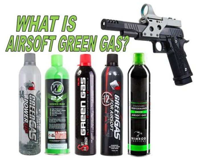 Is green gas safe for airsoft?