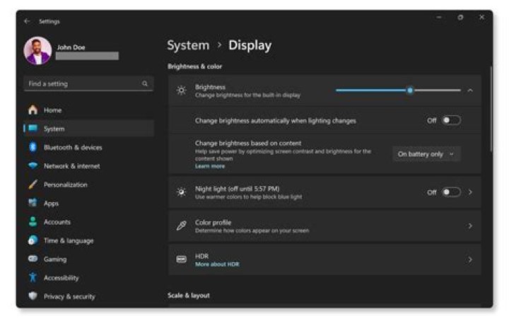 Is there a way to turn down brightness on Xbox?