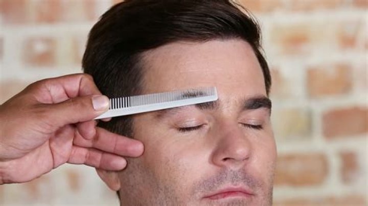 Should guys shave their eyebrows done?