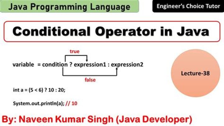 What are the conditional operators in C#?