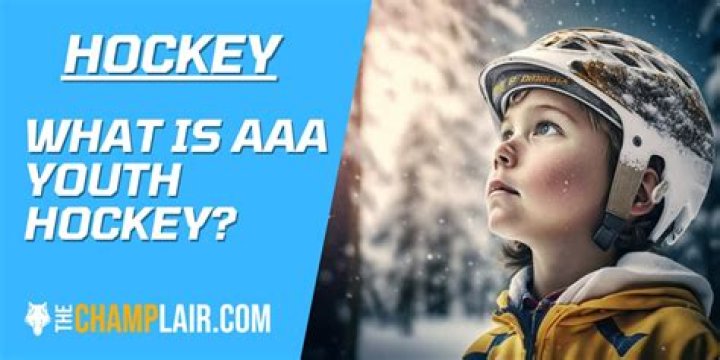 What does AAA mean in youth hockey?