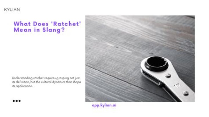 What does ratchet mean dictionary?