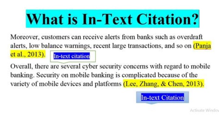 What information goes into a citation or source?