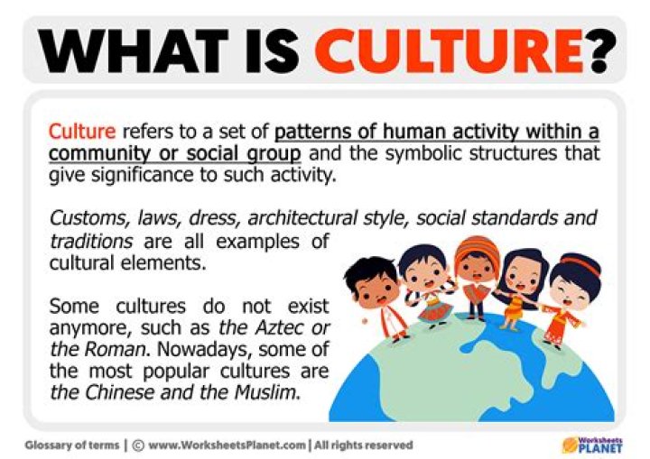 What is a good definition of culture?