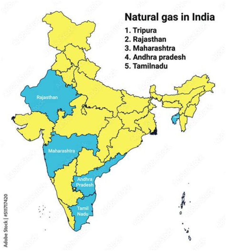 Where gas hydrates are found in India?