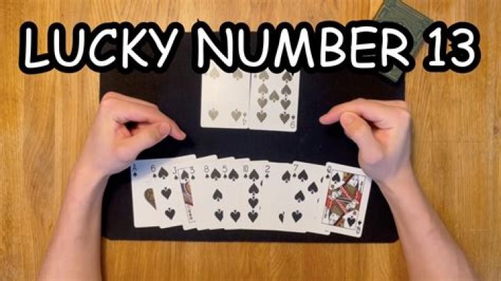 Why is 13 my lucky number?